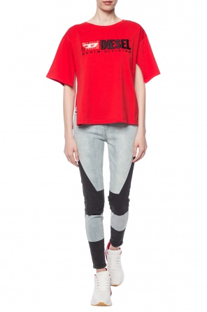 T-shirt z logo, zdjęcie 2 T-shirt z logo od Diesel
